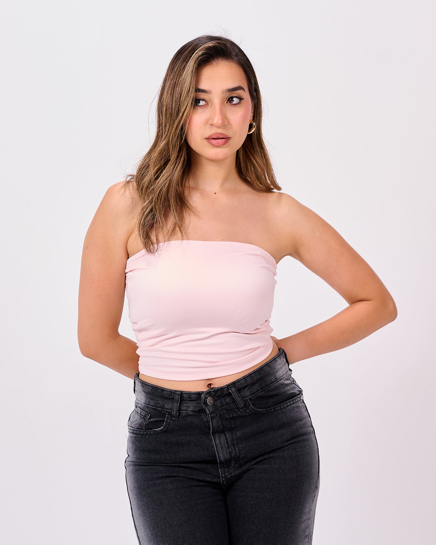 LIGHT PINK TUBE TOP