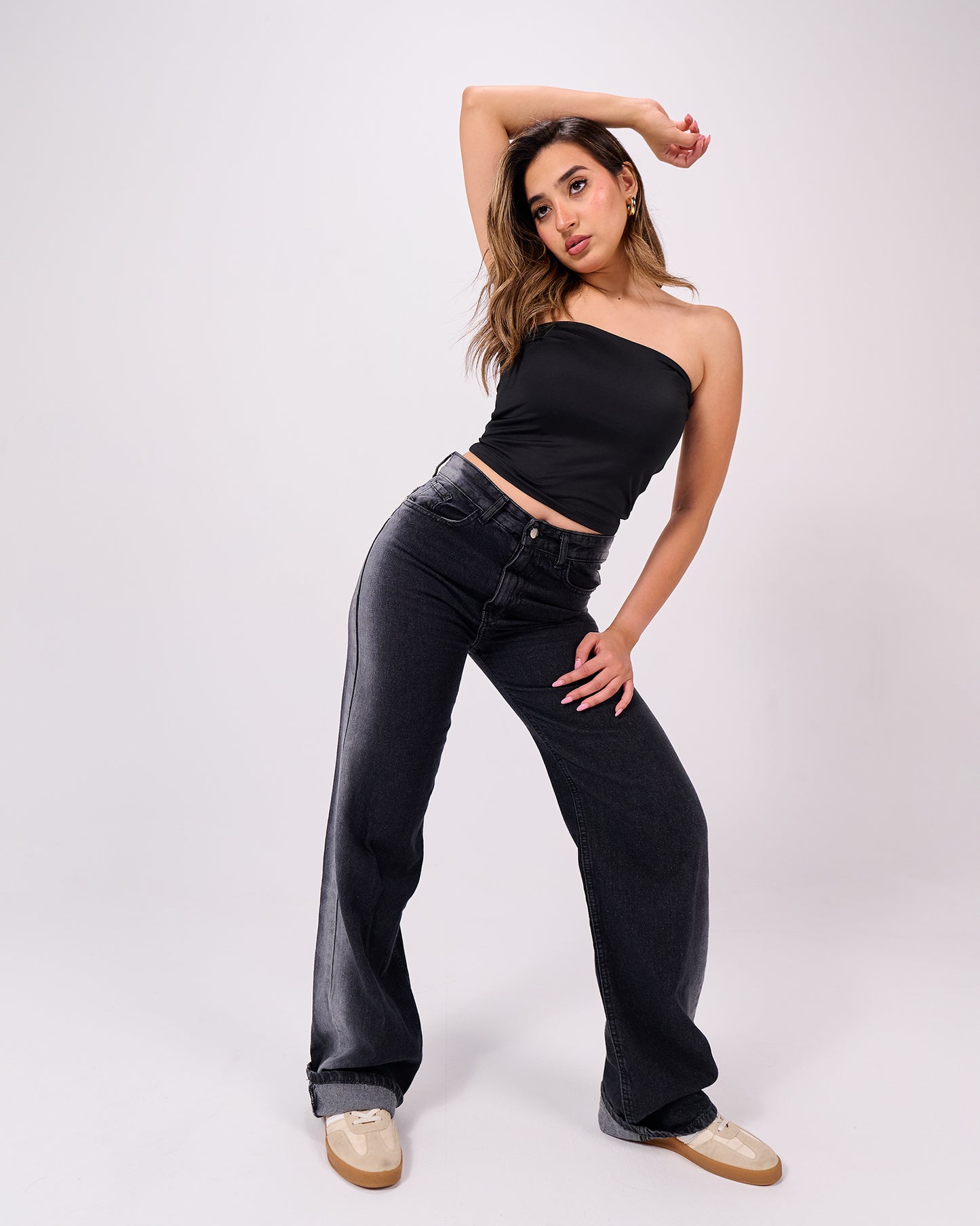 BLACK TUBE TOP