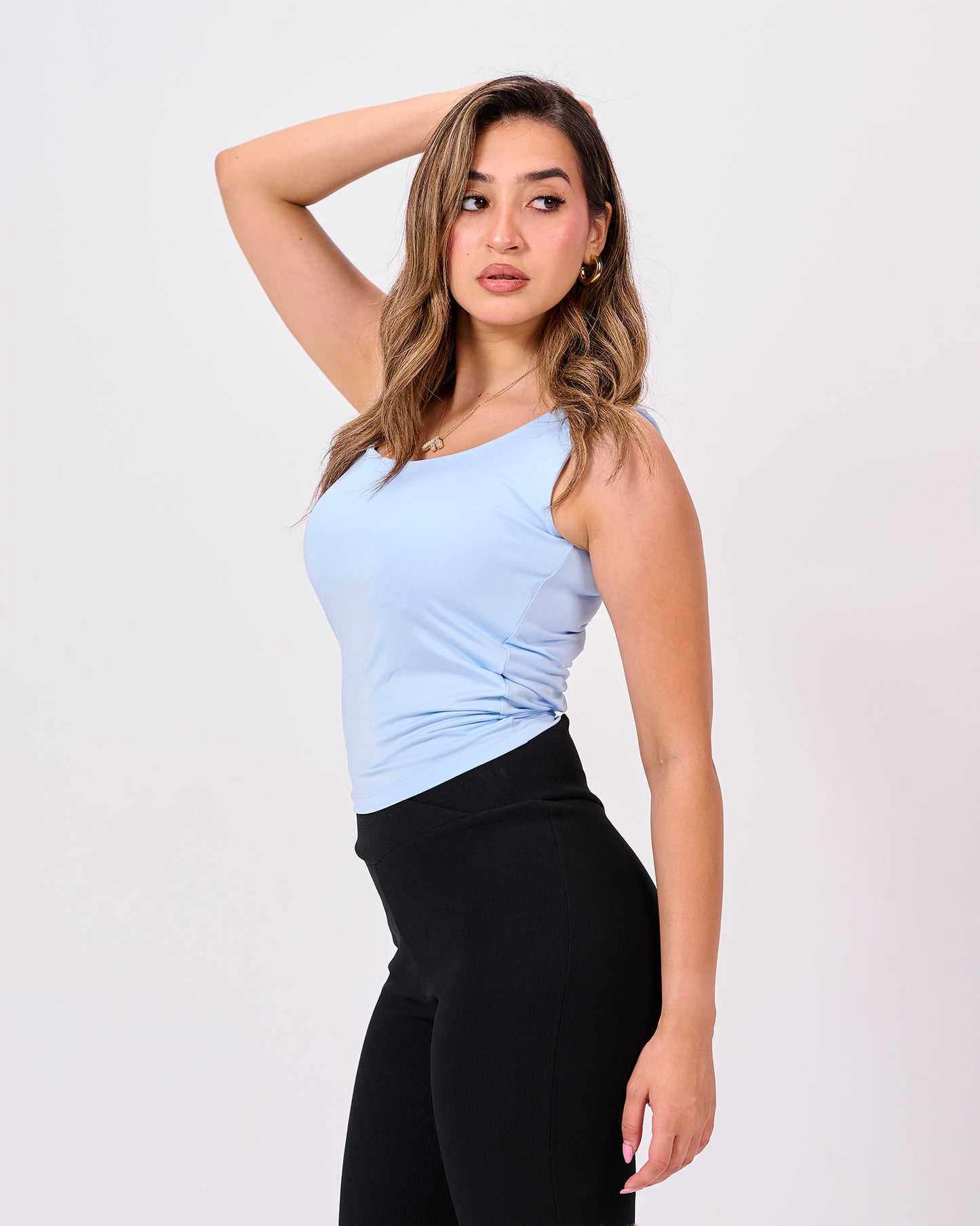 LIGHT BLUE TANK TOP