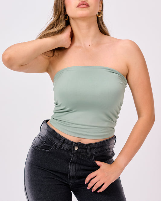 MINT GREEN TUBE TOP