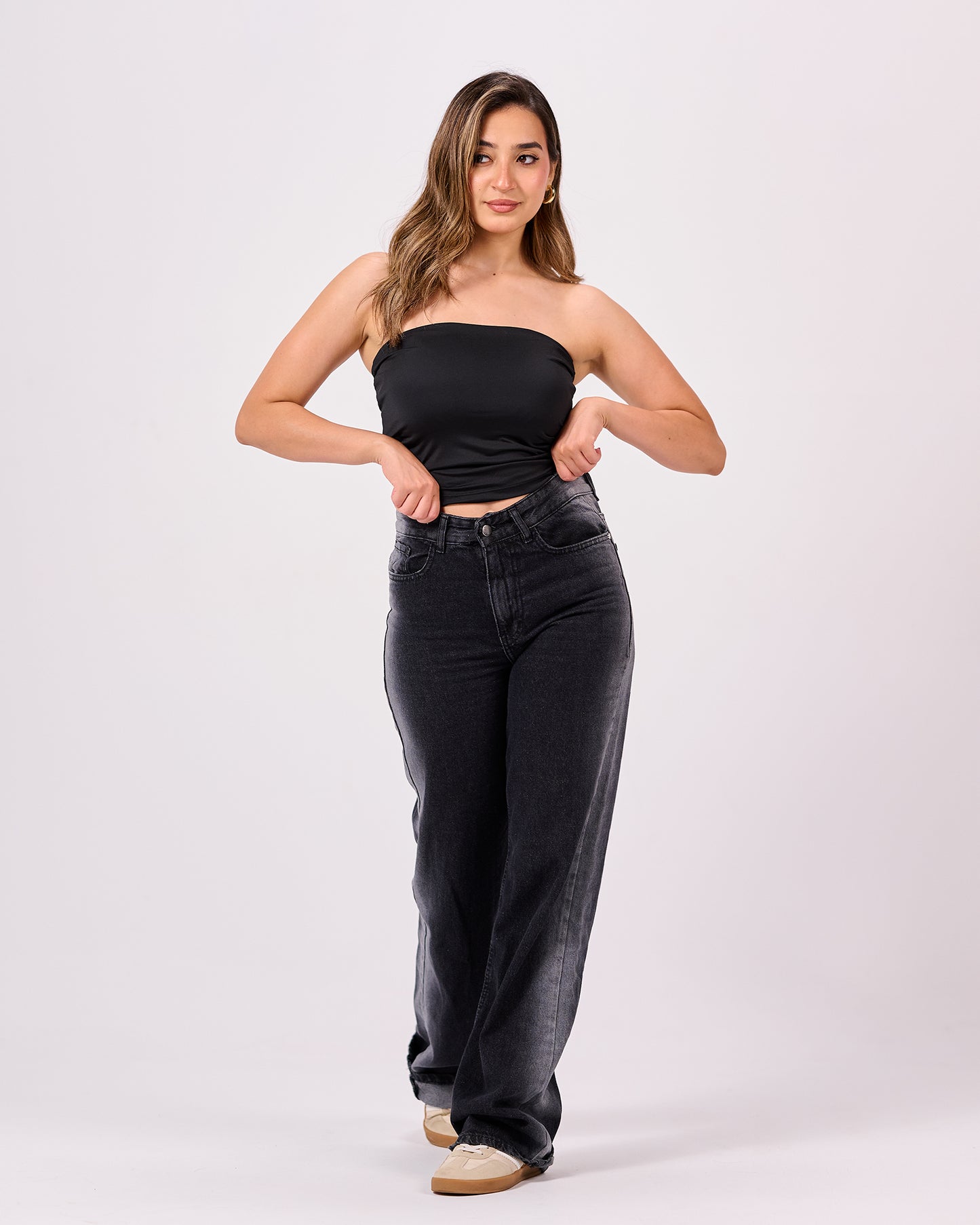 BLACK TUBE TOP