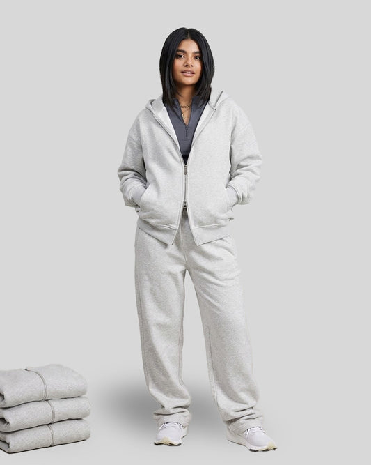 DOUBLE ZIP UP HOODIE